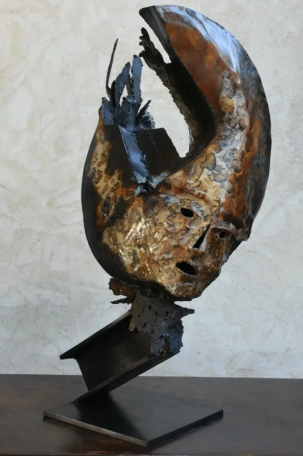 Sculpture Bronze de Julien Allègre : Eclipse