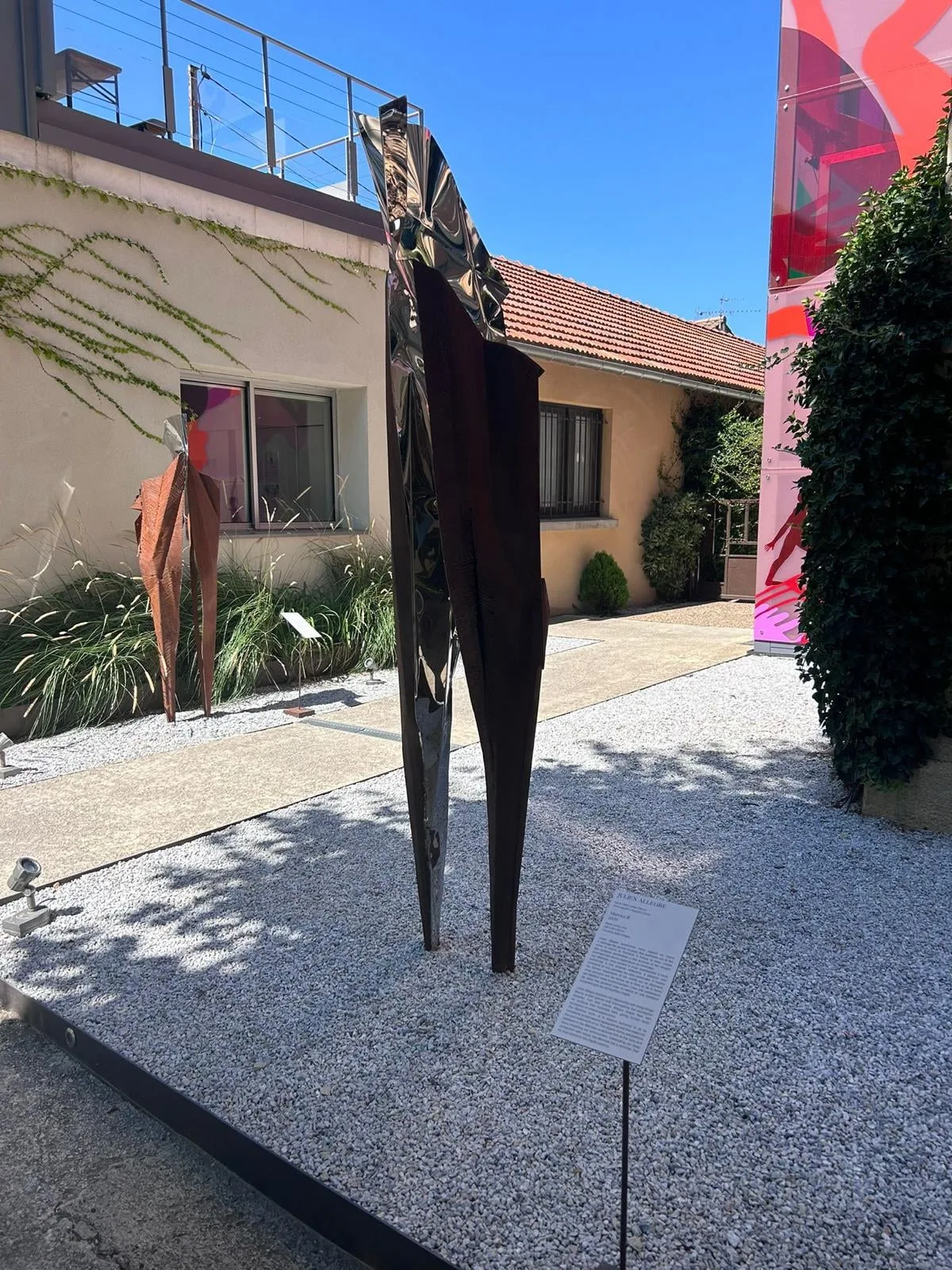 Matrices Acier corten et Inox de Julien Allègre, Vue 3