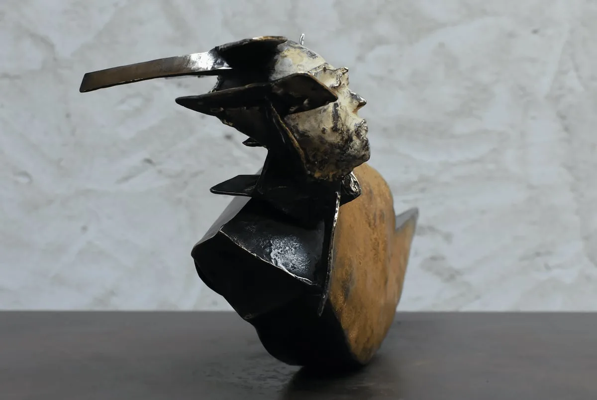 Sculpture bronze de Julien Allègre : Equinoxe, Vue 2
