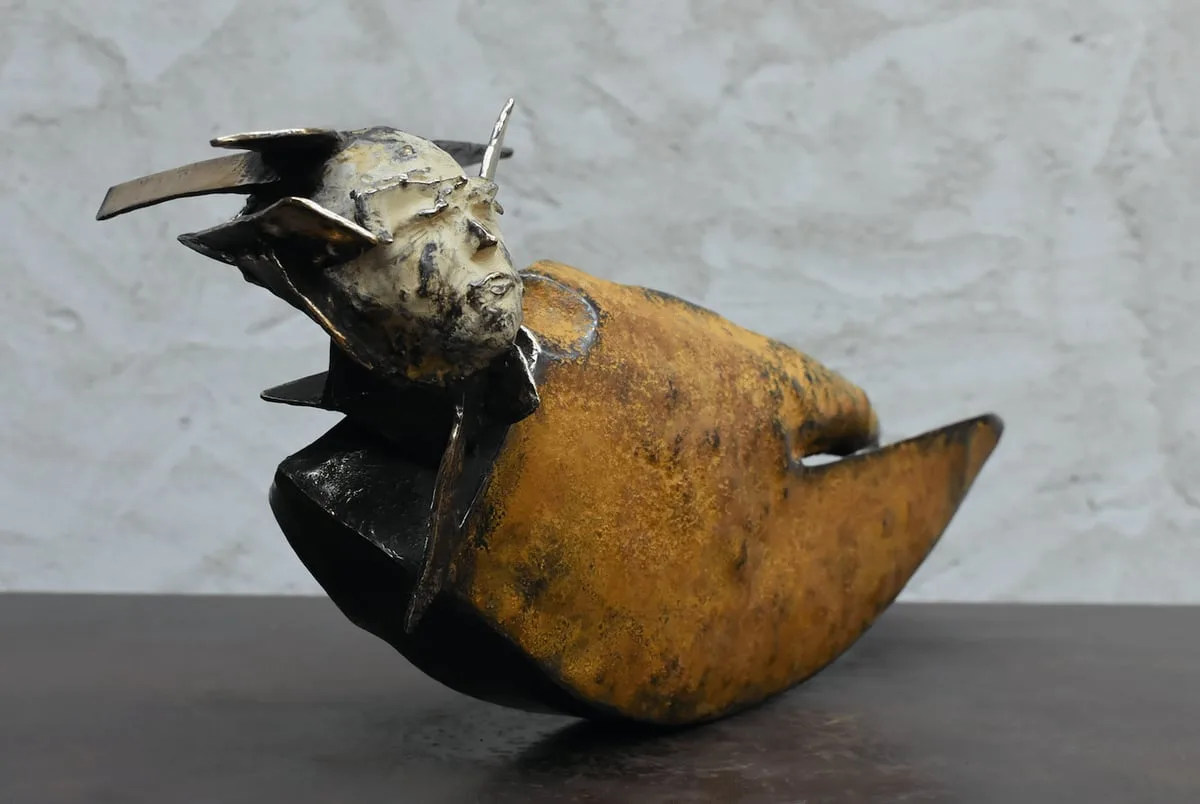 Sculpture bronze de Julien Allègre : Equinoxe, Vue 3