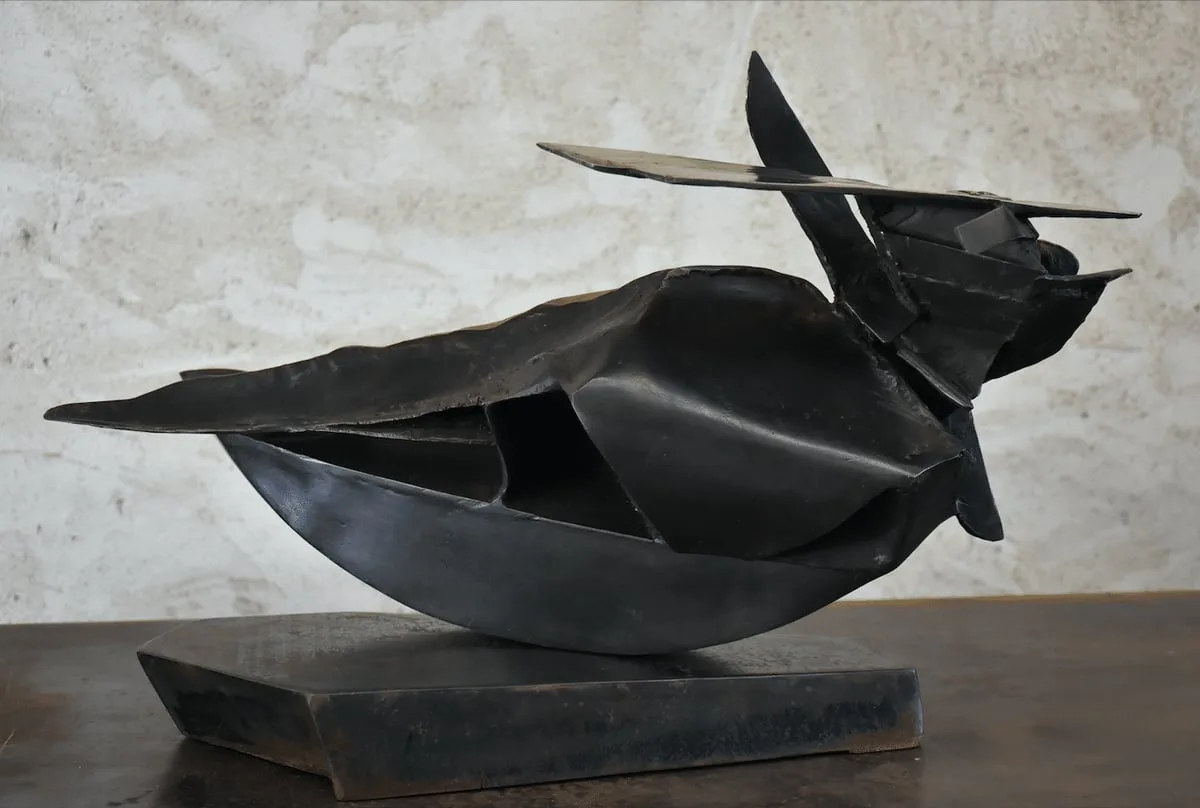 Sculpture bronze de Julien Allègre : Equinoxe, Vue 4