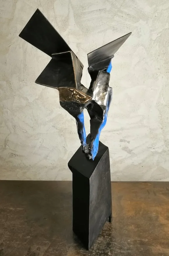 Sculpture Bronze de Julien Allègre : Victoire, Vue 4