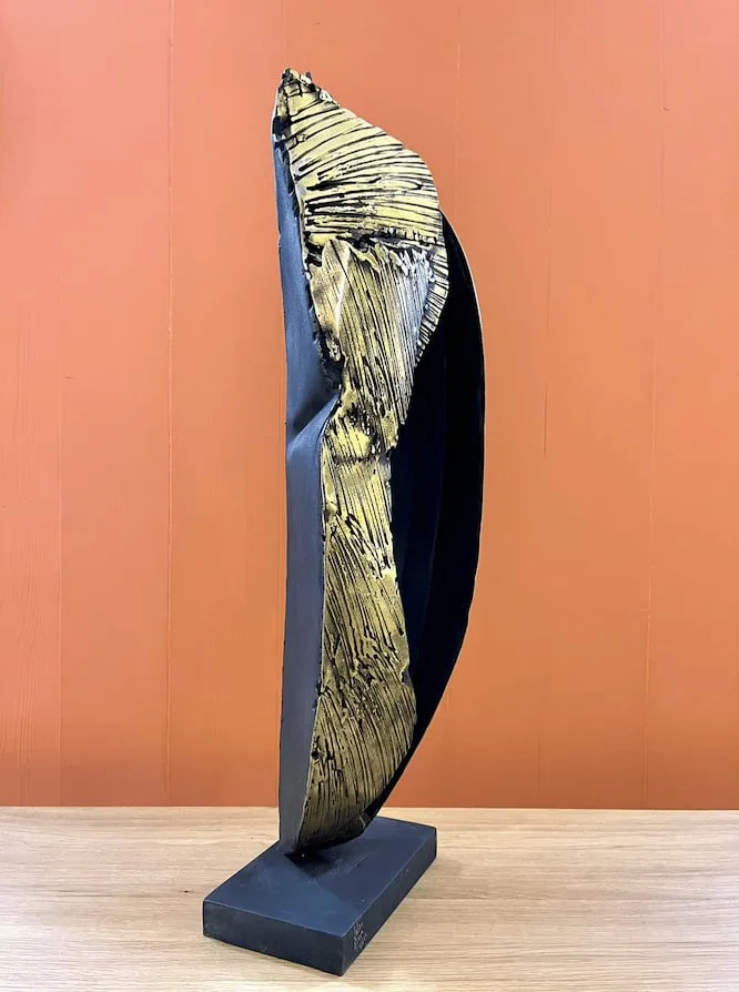 Sculpture unique de Julien Allègre : Masque Oeil de lumière, Vue 2
