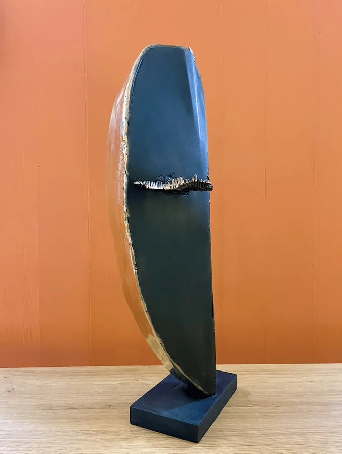 Sculpture unique de Julien Allègre : Masque Oeil de lumière, Vue 3