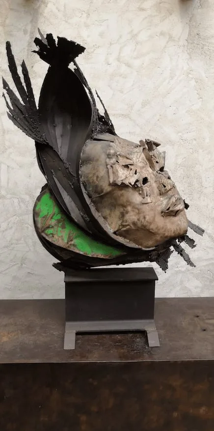 Sculpture unique de Julien Allègre: Mata