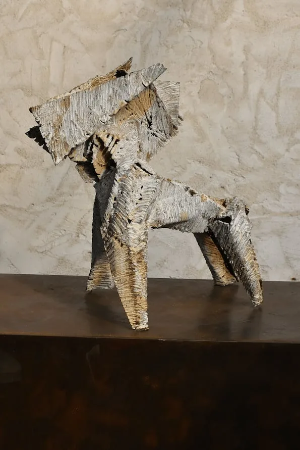 Sculpture unique de Julien Allègre : Bête de Brume, Vue 2