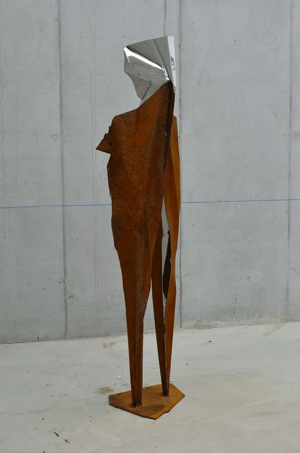 Sculpture unique de Julien Allègre : Faille lumineuse, Vue 5