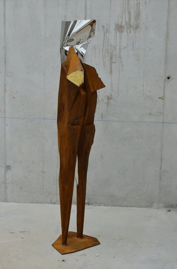 Sculpture unique de Julien Allègre : Faille lumineuse, Vue 6
