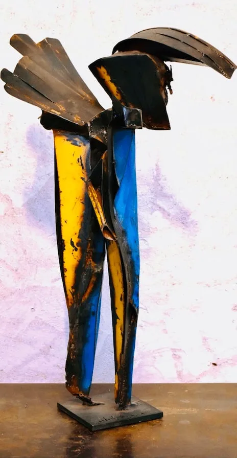 Sculpture unique de Julien Allègre : Nomade, Vue 2