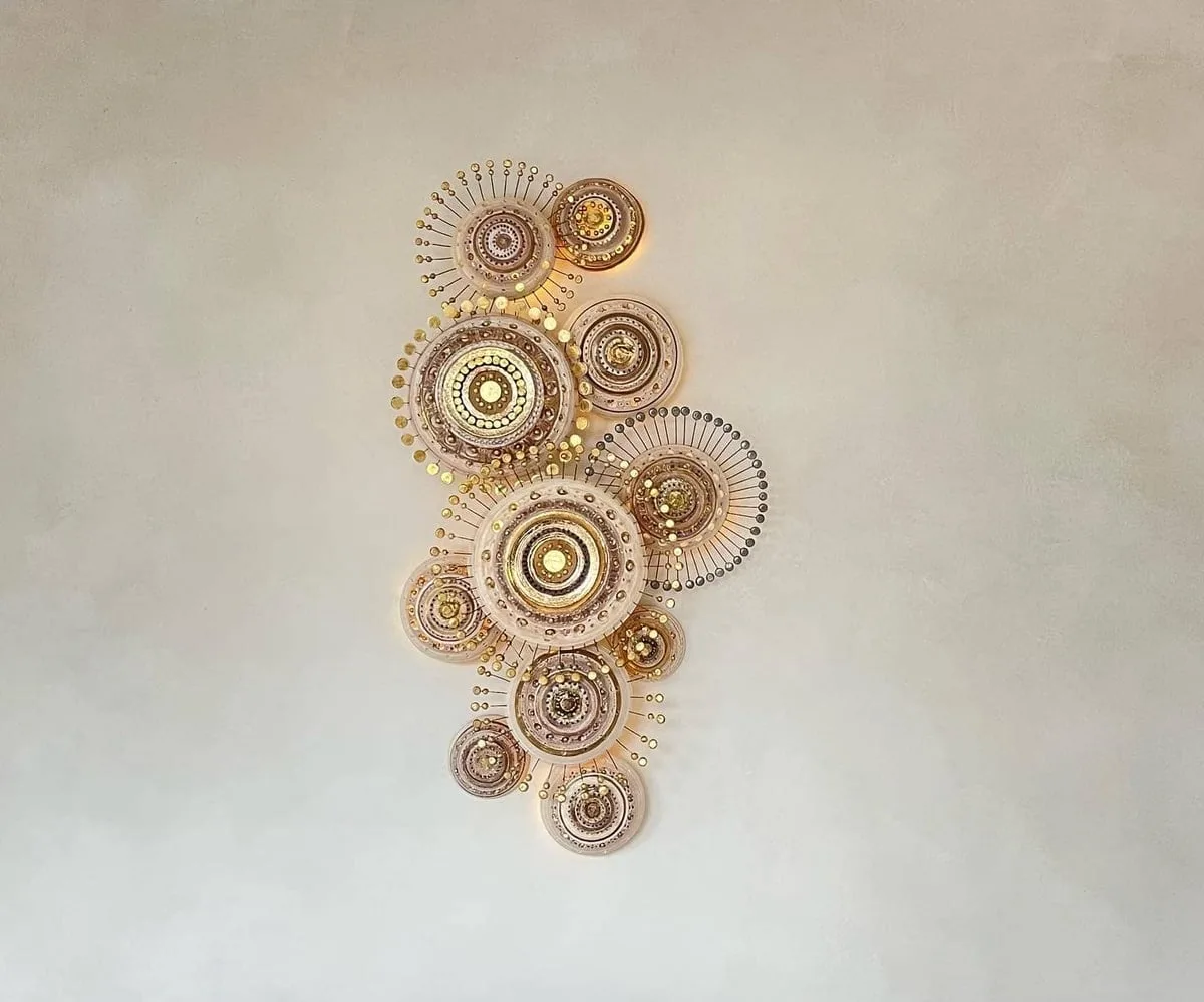 Georges Pelletier Sunshine wall light