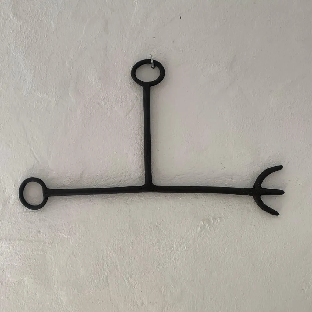 Black ceramic alphabet by Natalie Rich, View 5