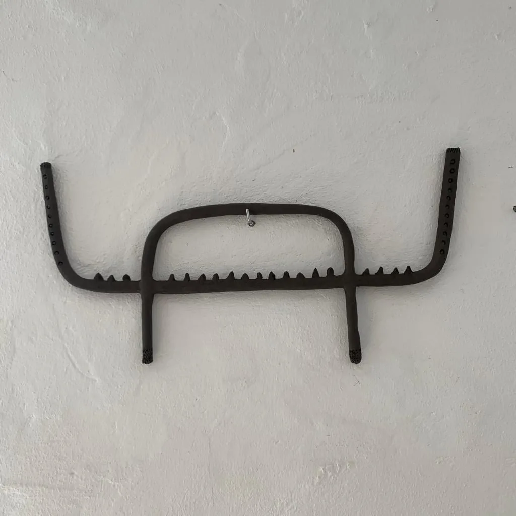 Black ceramic alphabet by Natalie Rich, View 7