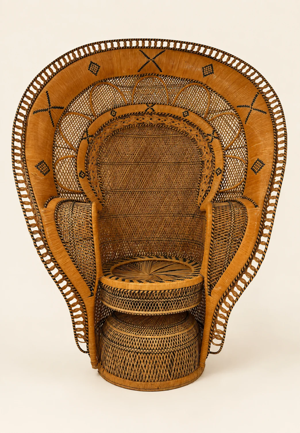 Fauteuil rotin Emmanuelle