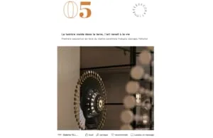 AD, A Pelletier Totem on the cover, additional view
