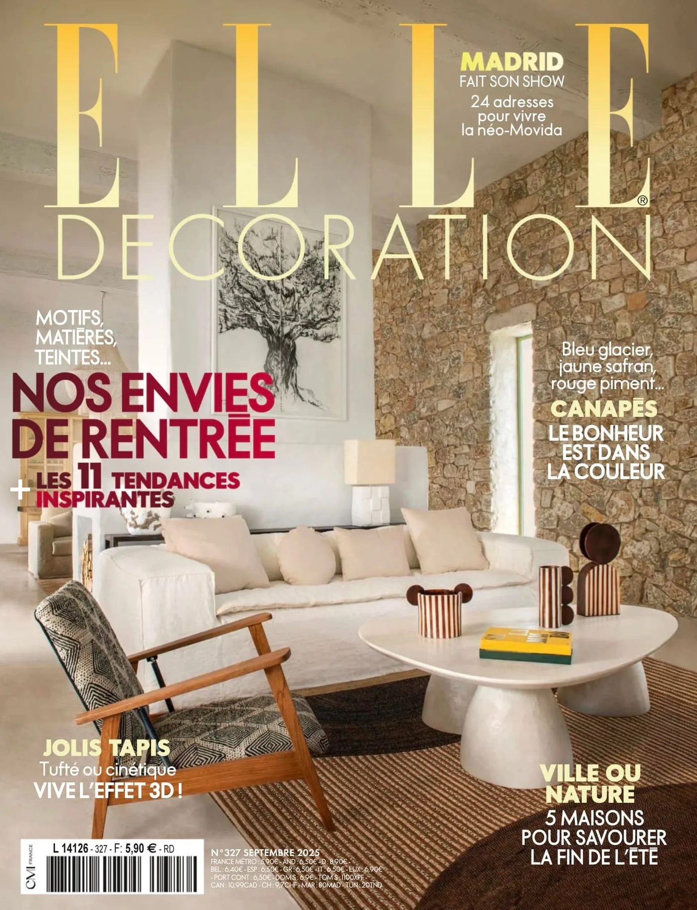 ELLE Decoration, A Majorcan home and Pelletier's ceramics