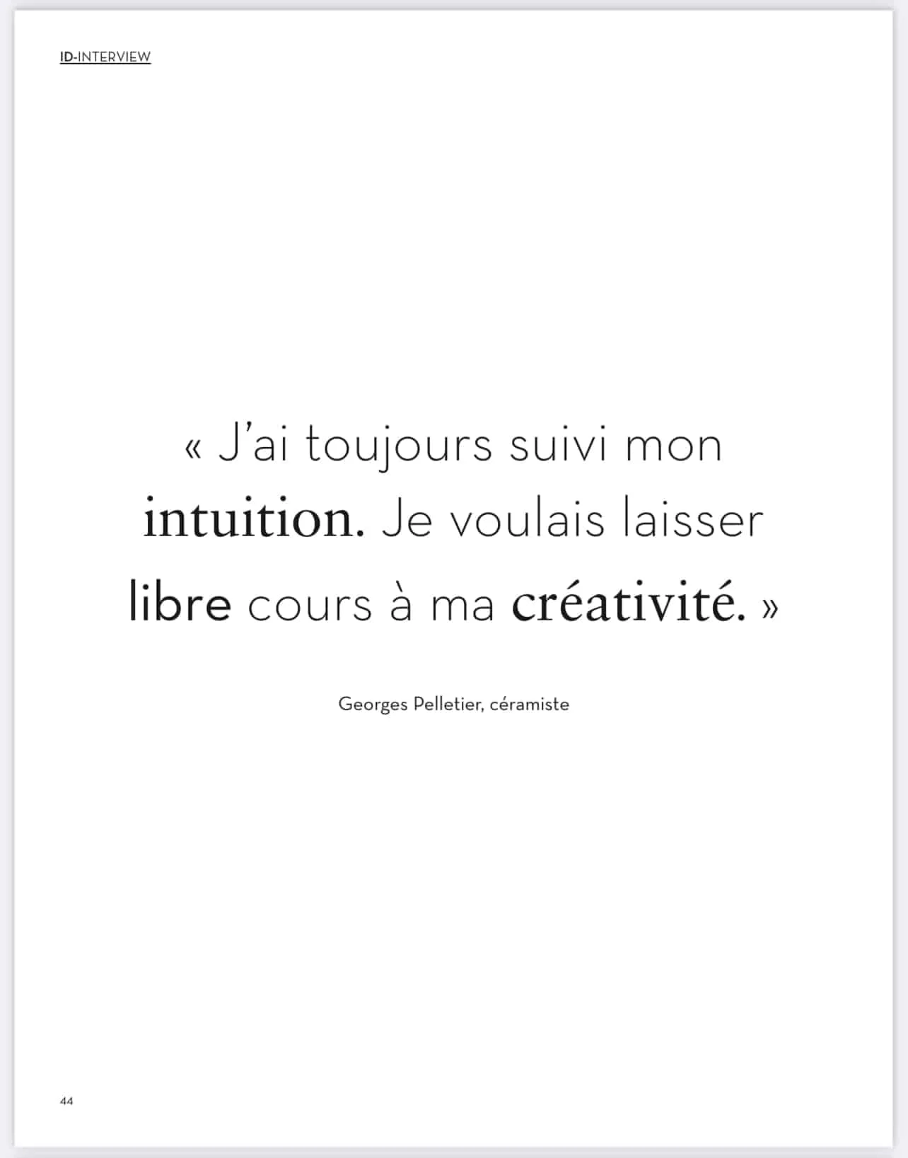 IDEAT, A feature on Georges Pelletier and his son Benjamin, additional view