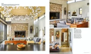 Luxe Magazine, A Pelletier lamp in Luxe Magazine