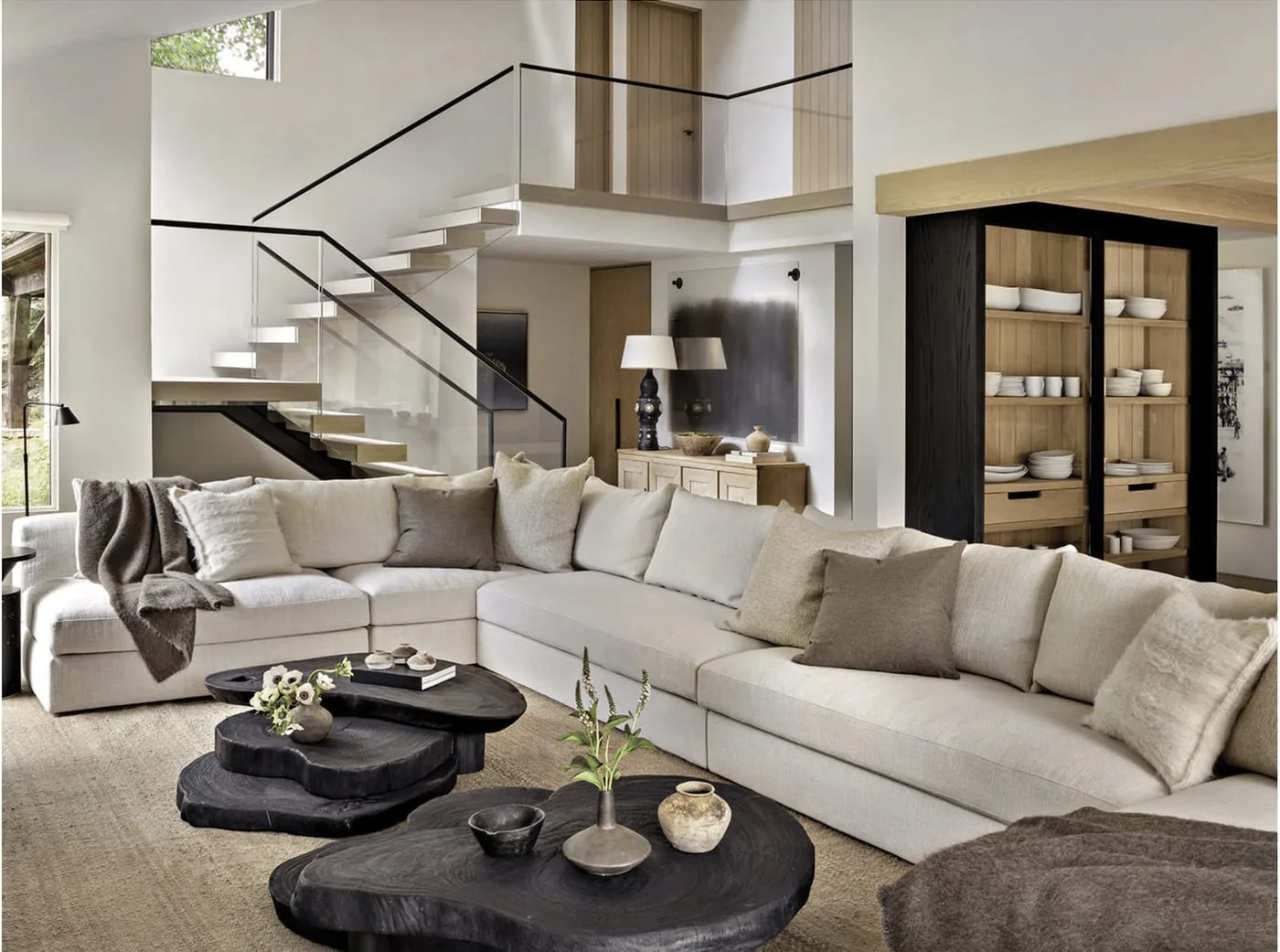 Luxe Magazine, A Pelletier lamp in a Snowmass home