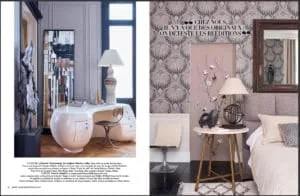 Marie Claire Maison, A vintage Pelletier lamp