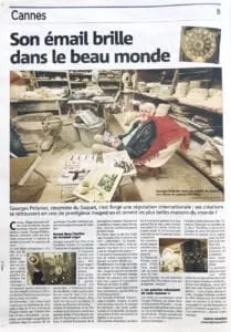 Nice Matin, Georges Pelletier's surprising path